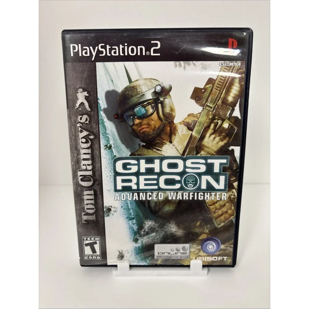 Tom Clancy's Ghost Recon Advanced Warfighter PS2 Sony PlayStation 2 CIB Complete